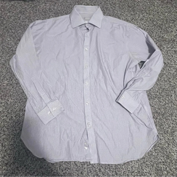 Michael Kors Mens Button Down L‎ Long Sleeve - Picture 1 of 7